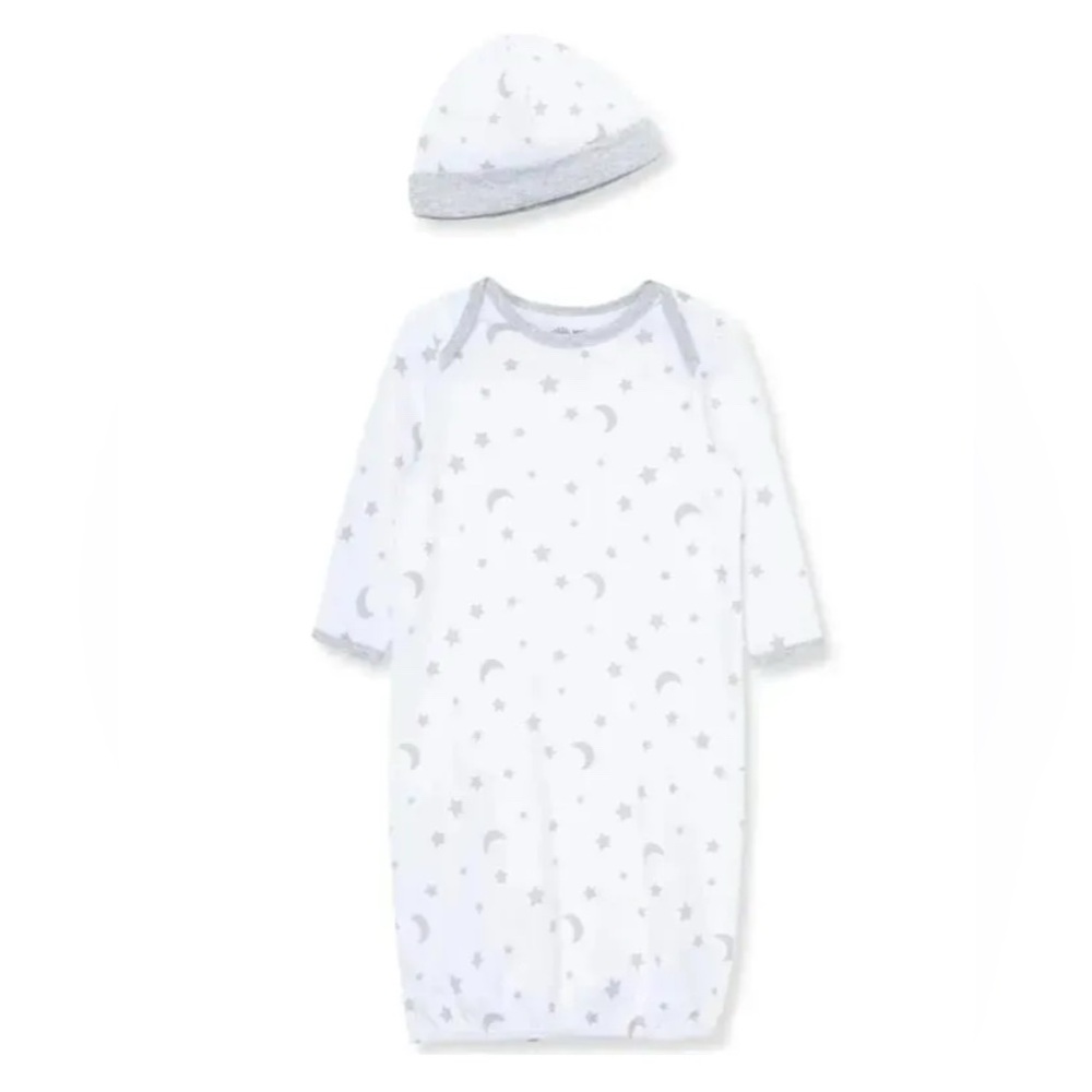 Little Me Starry Gown & Hat set